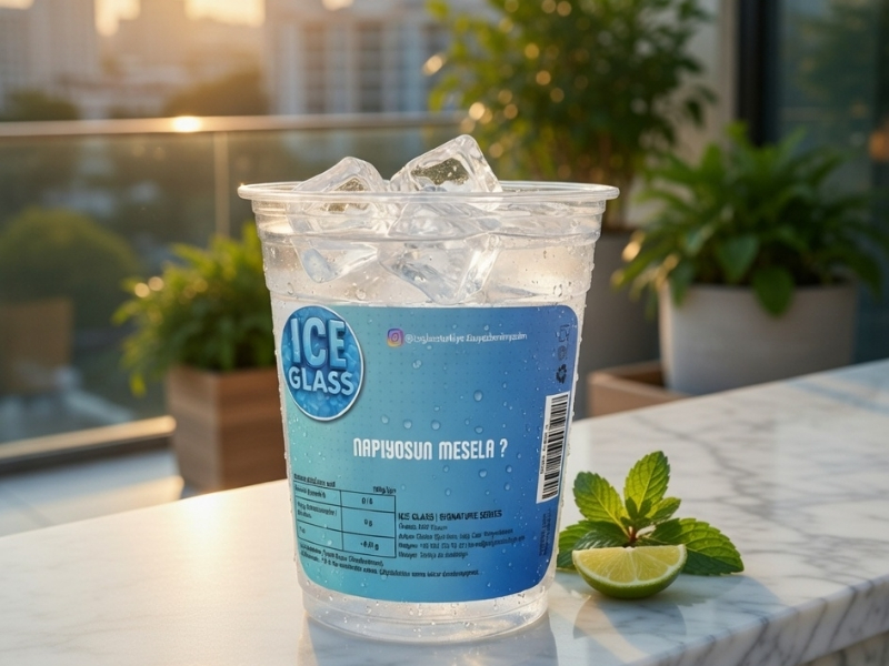 İce Glass Standart Buz Bardak 200cc